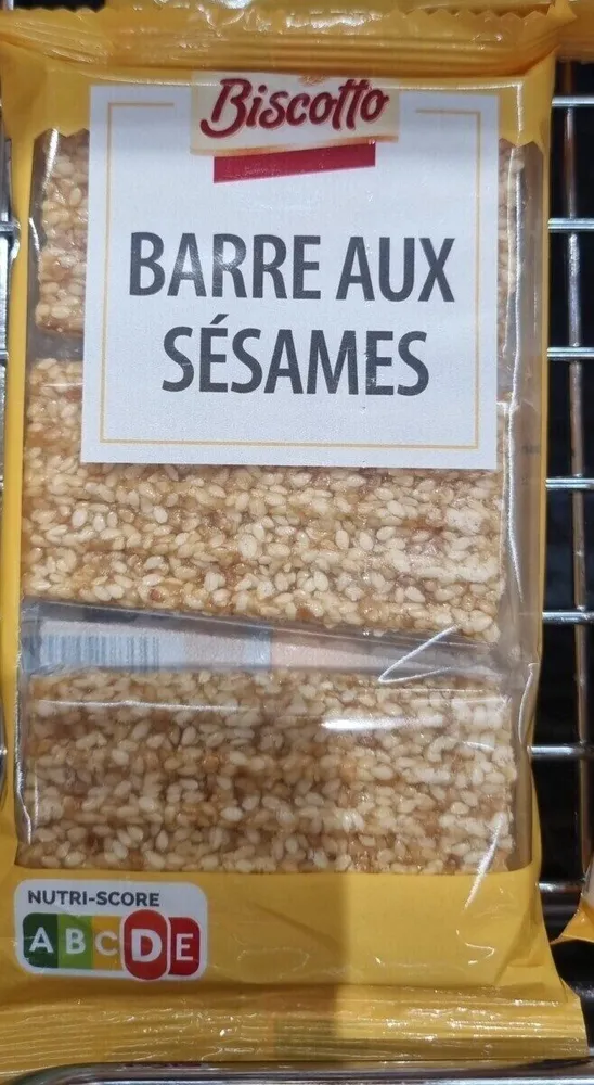 Barre aux sésames