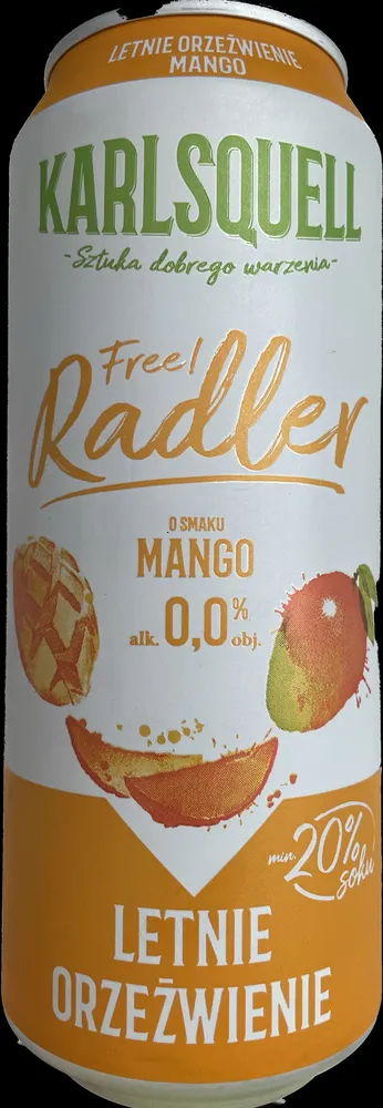 Free! Radler o smaku mango