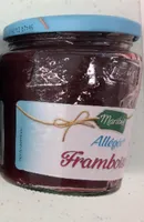 Confitures allégées framboises