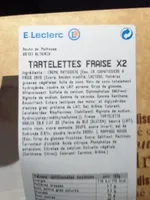 Tartelette Fraise