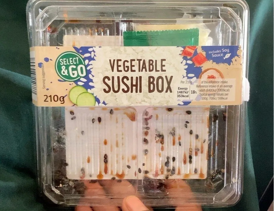 Vegetable Sushi Box