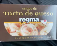 Helado de tarta de queso