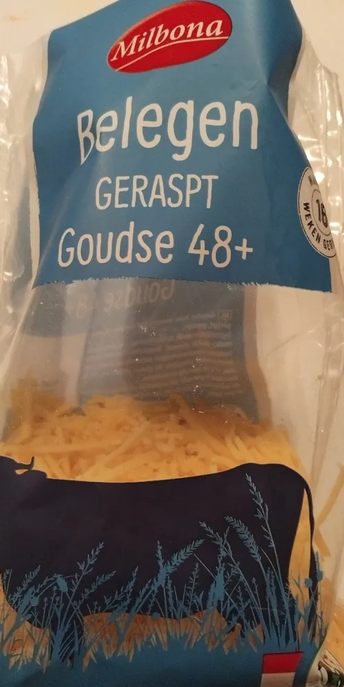 Geraspte Belegen Goudse 48+ Kaas