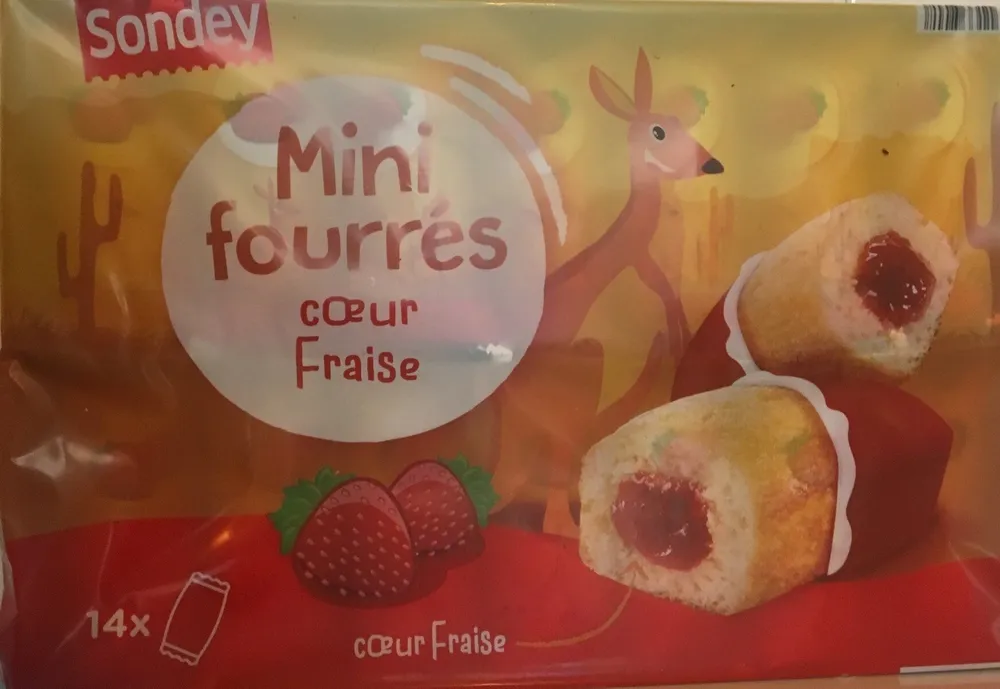 Mini Cakes Fraise