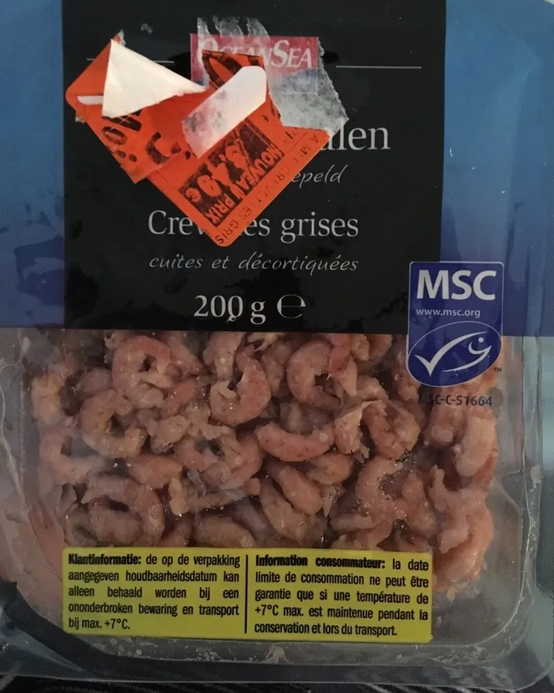 crevettes grises