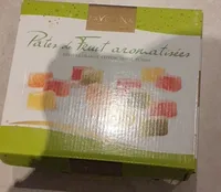 Pâtes de fruit aromatisés m