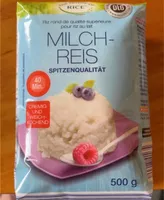 Milch-Reis Körner