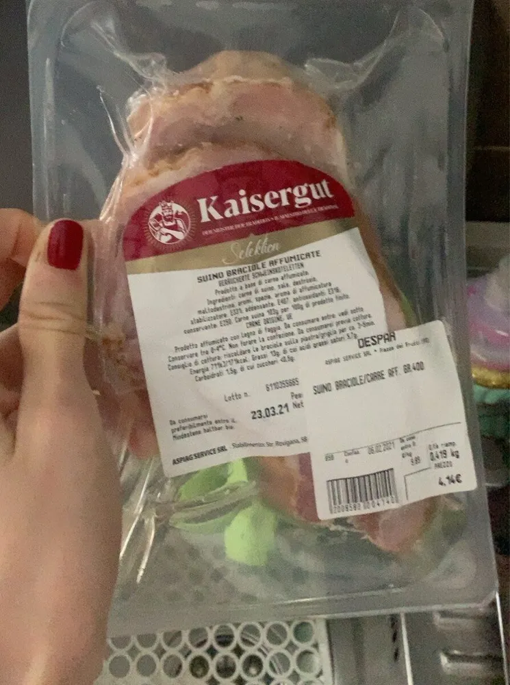 Bracciole affumicate