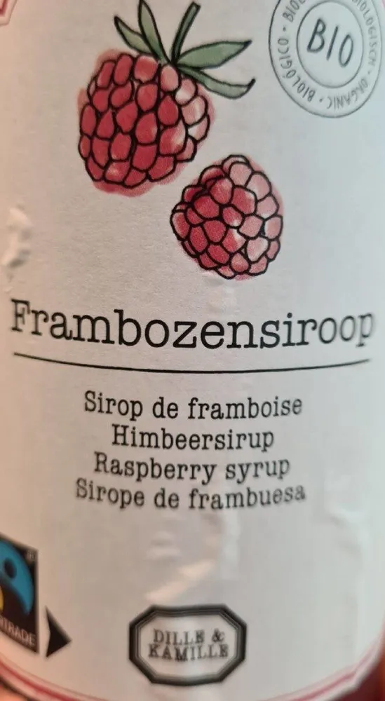 Frambozensiroop
