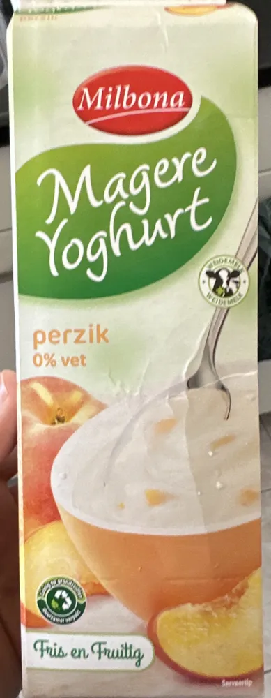 Magere Yoghurt Perzik