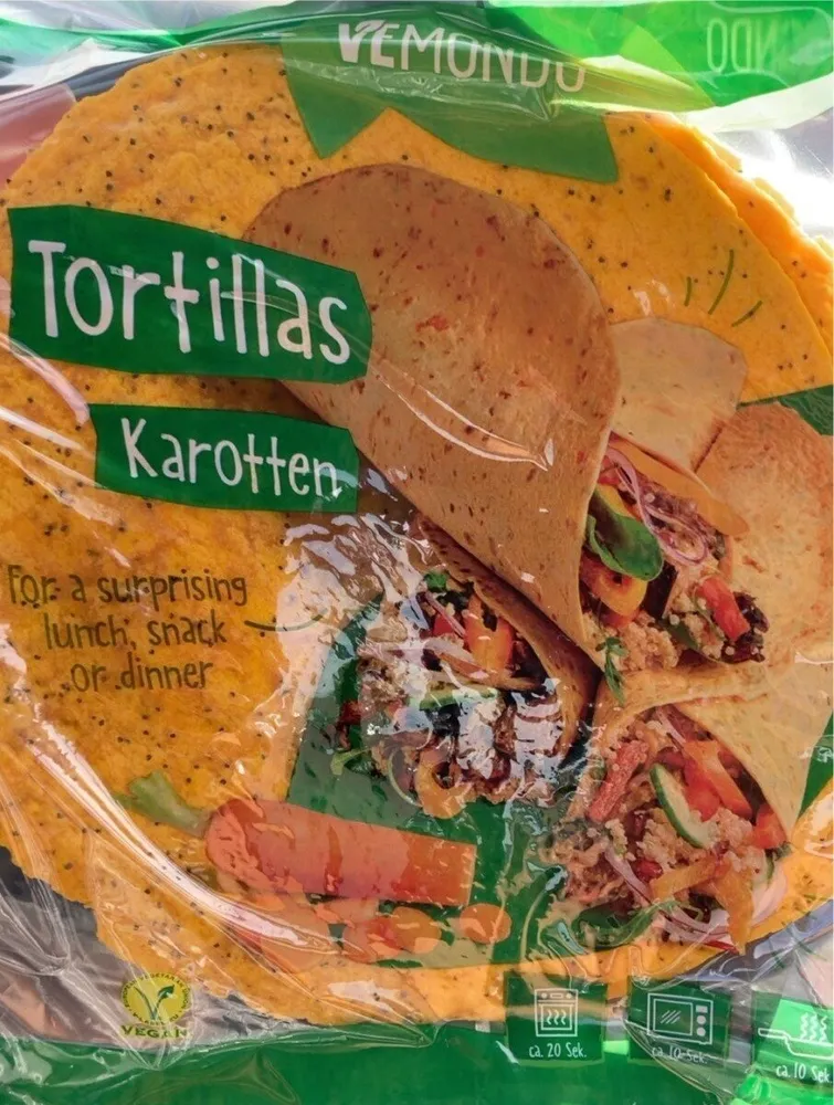 Tortillas Karotte