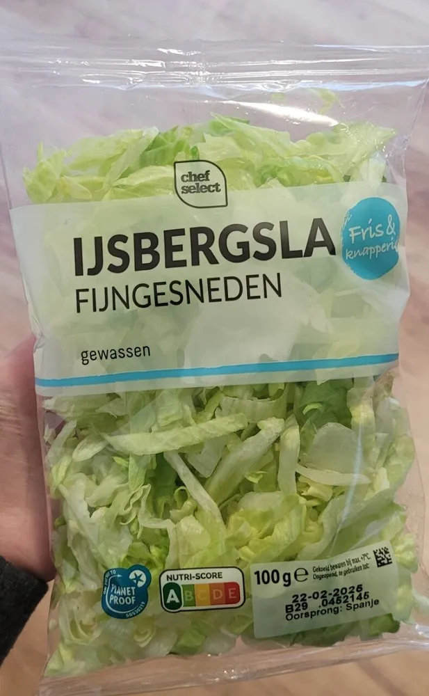 IJSBERGSLA FIJNGESNEDEN