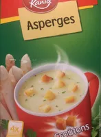 Soupe instantanée asperges