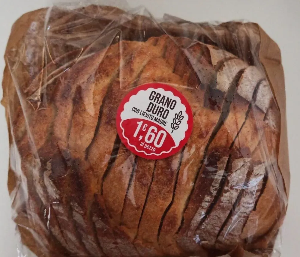 Pagnotta Di Grano Duro A Fette