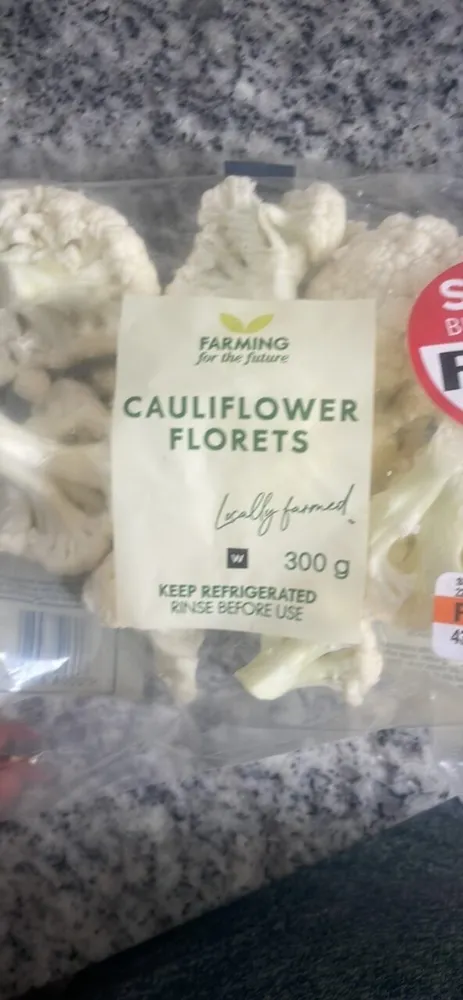 CAULIFLOWER FLORETS