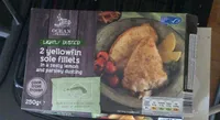 Yellowfin dole fillets in a zesty lemon and oarskey dusting
