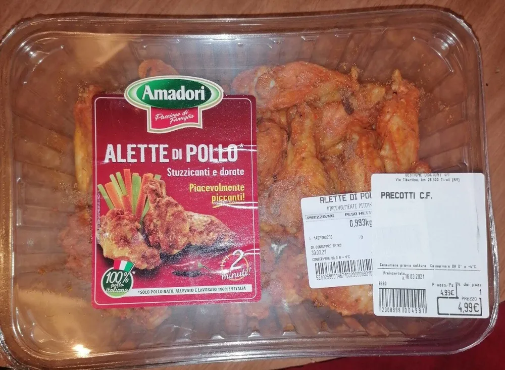 Alette di pollo