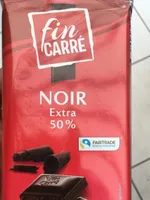 Tablette de chocolat noir