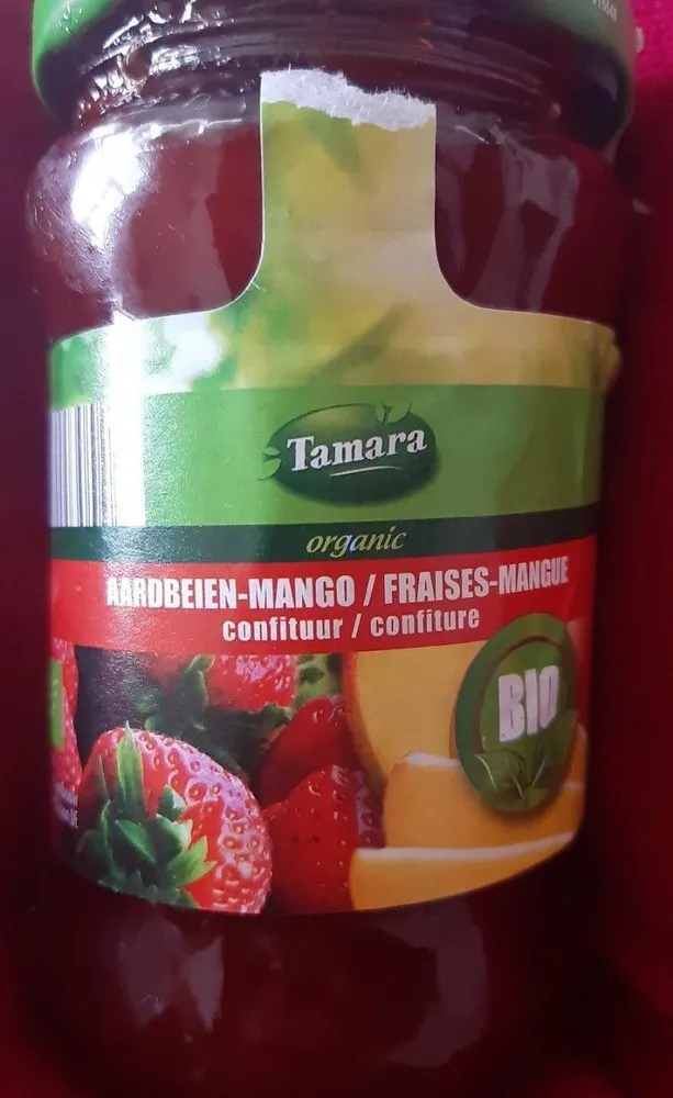 Confiture fraise mangue