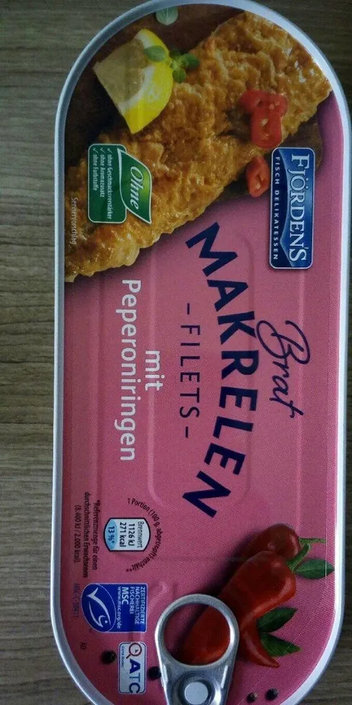 Filetes de caballa fritos