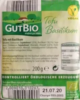 Tofu Basilikum