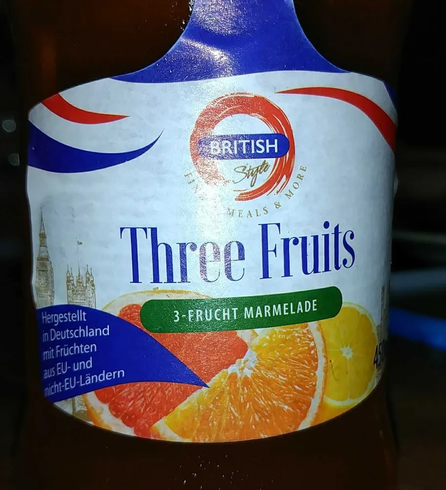 Three Fruits - 3 Frucht Marmelade