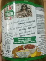 Salsa de tomate gourmet con rúcula y grana padano