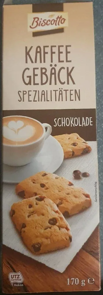 Kaffeegebäck -Spezialitäten - Schokolade