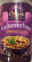 Kichererbsen - Oriental Curry