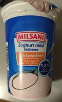 Milsani Joghurt mild, Erdbeere