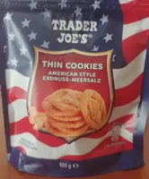 Thin cookies americana Styles schoko