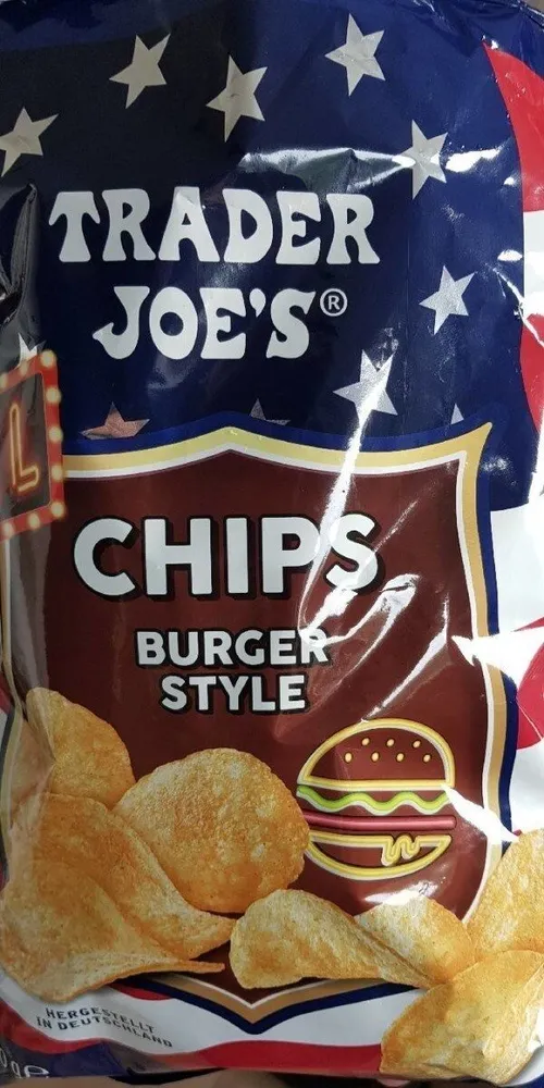 Chips Burger Style