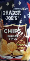 Chips Burger Style