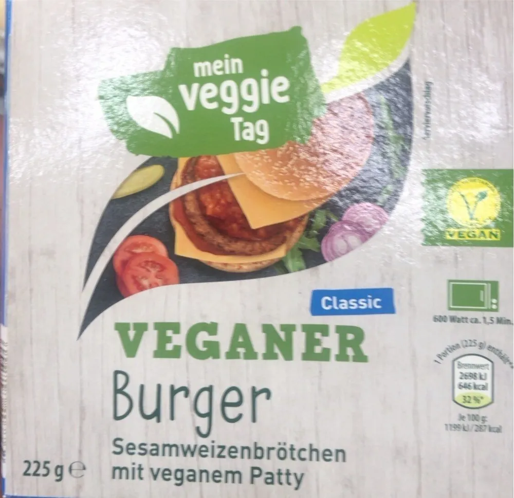 Veganer Burger classic