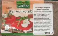 Pan biológico integral de centeno tres cereales