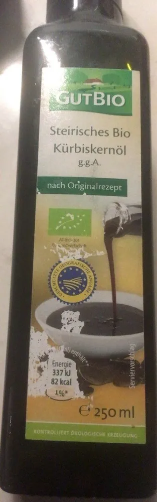 Steirisches bio kürbiskernöl