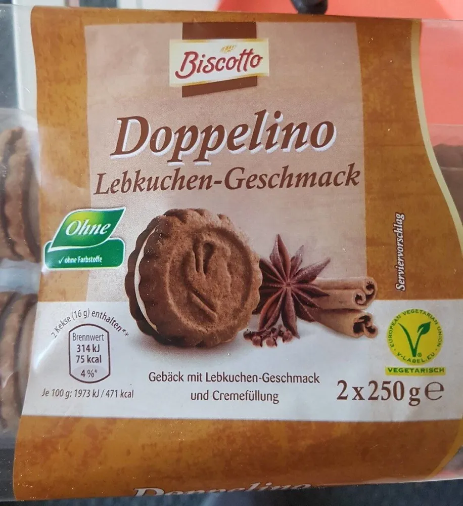 Doppelino sabor a pan de jengibre