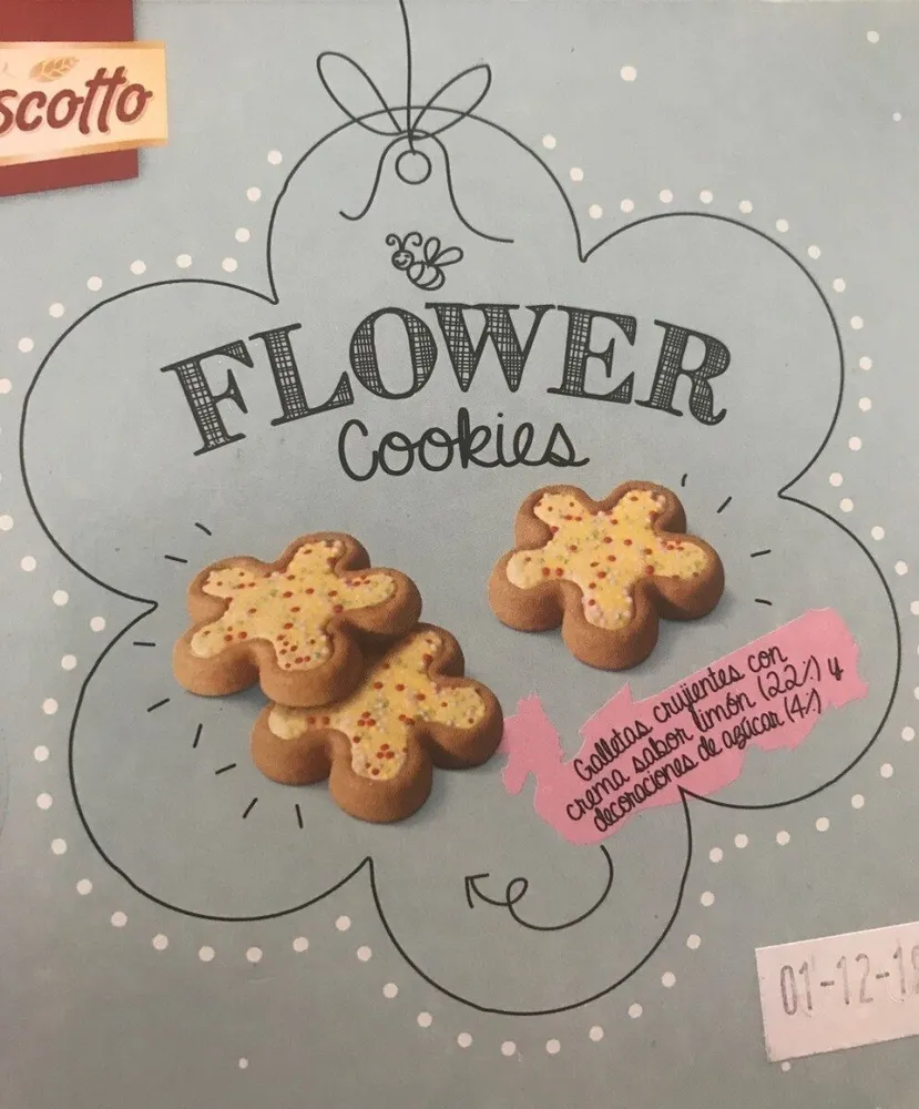 Flower cookies