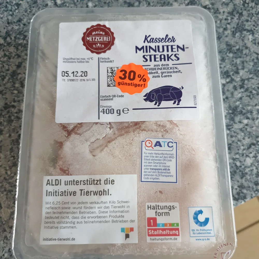Kassler Minuten-Steaks
