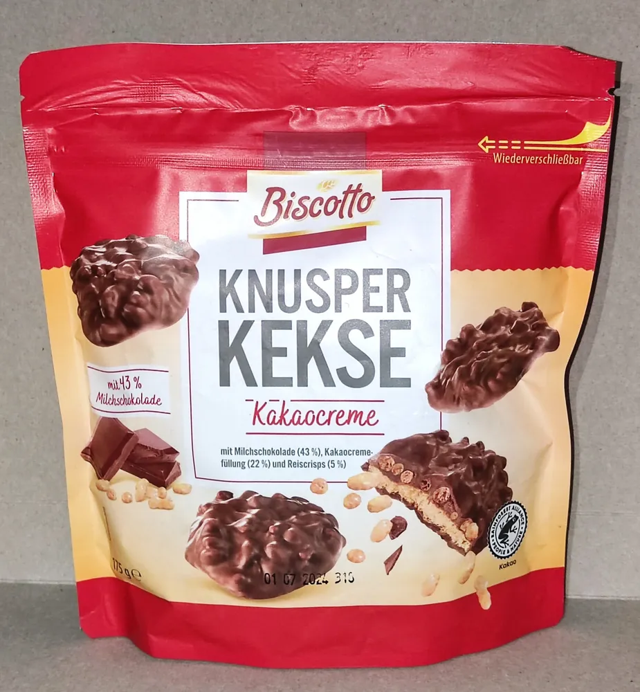 Knusper-Kekse - Kakaocreme