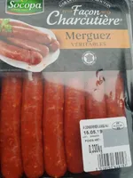 Socopa façon charcutière, merguez veritable