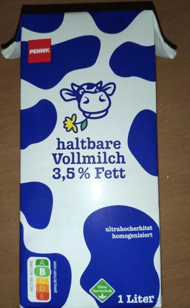 haltbare Vollmilch 3,5% Fett