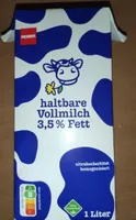 haltbare Vollmilch 3,5% Fett