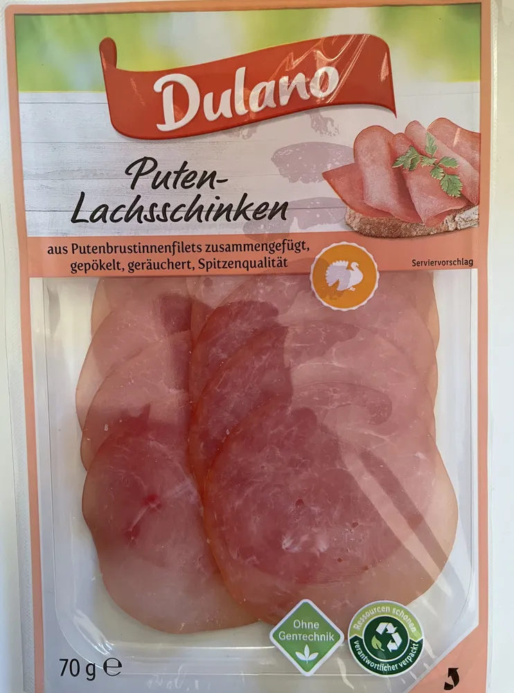 Puten-Lachsschinken