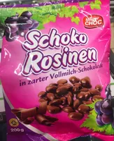 Schoko Rosinen