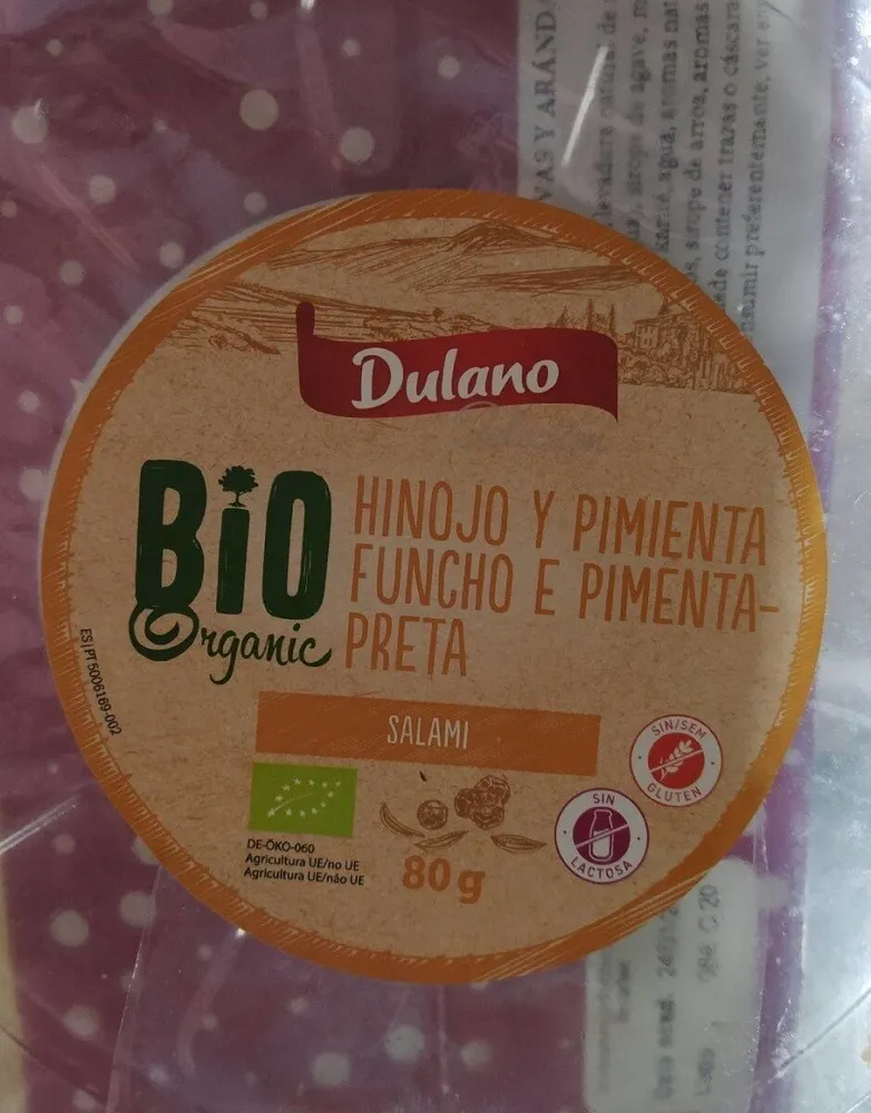 Salami hinojo y pimienta