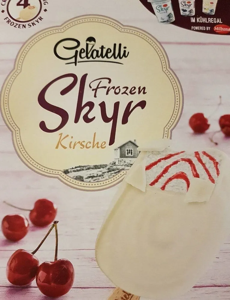 Frozen skyr kirsche