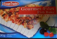 Filet de colin à la méditerranéenne, Surgelé