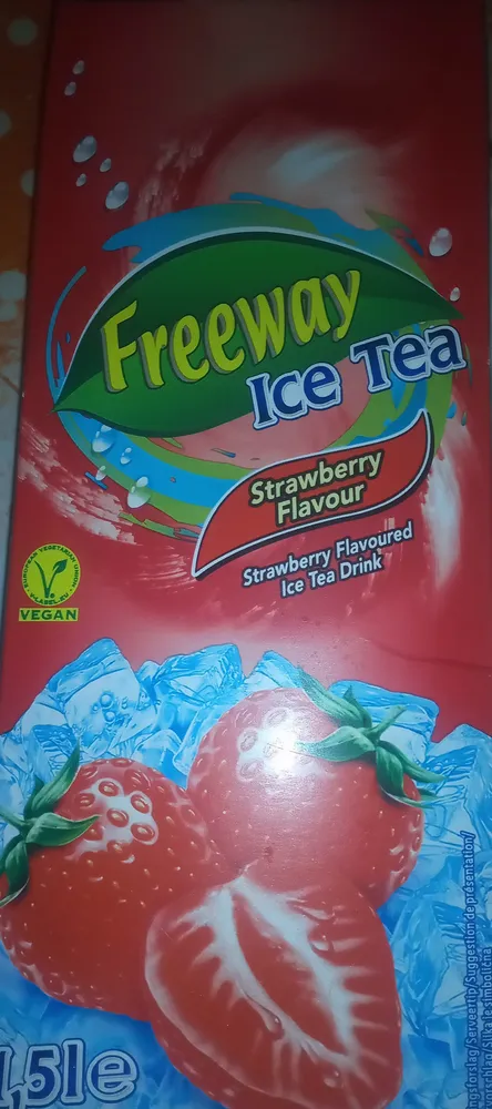 Freeway iced tea strawberry