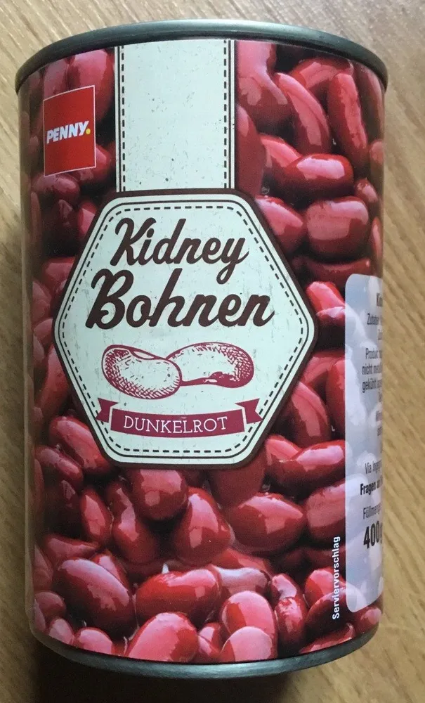 Kidney-Bohnen, dunkelrot